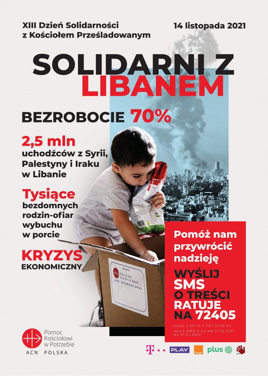 XIII Dzień Solidarności z Kościołem Prześladowanym – SOLIDARNI Z LIBANEM