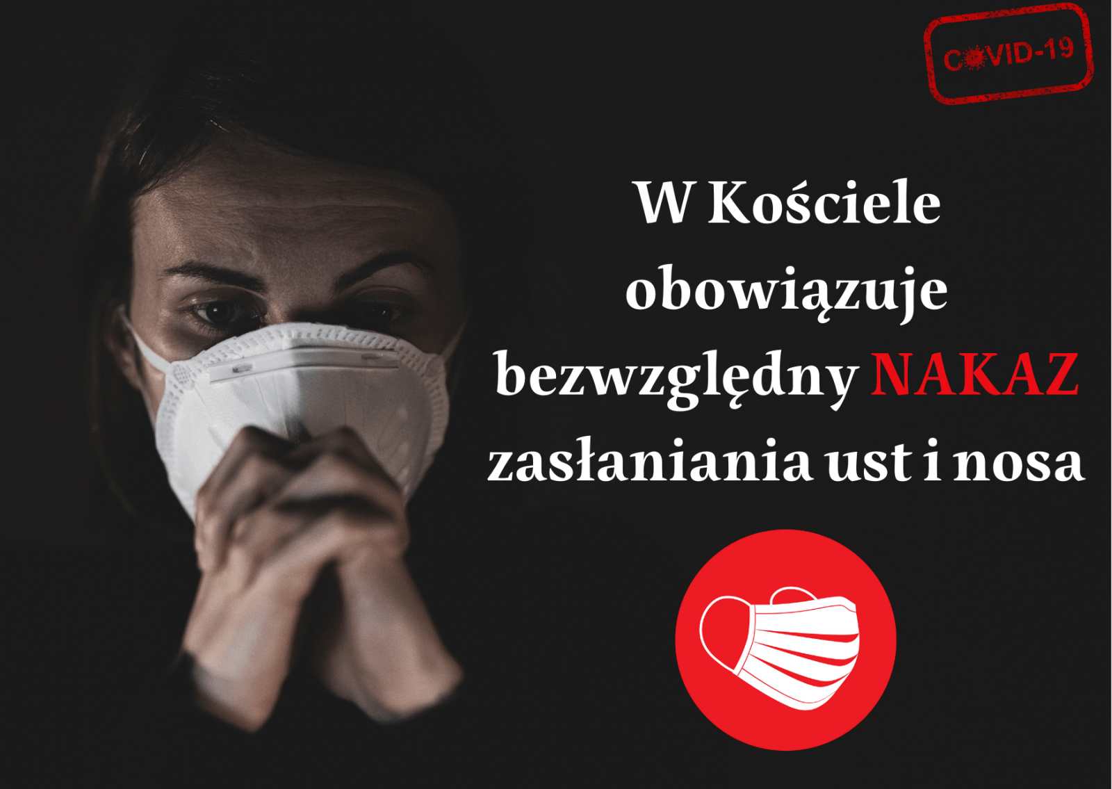 Obowiązek zasłaniania ust i nosa