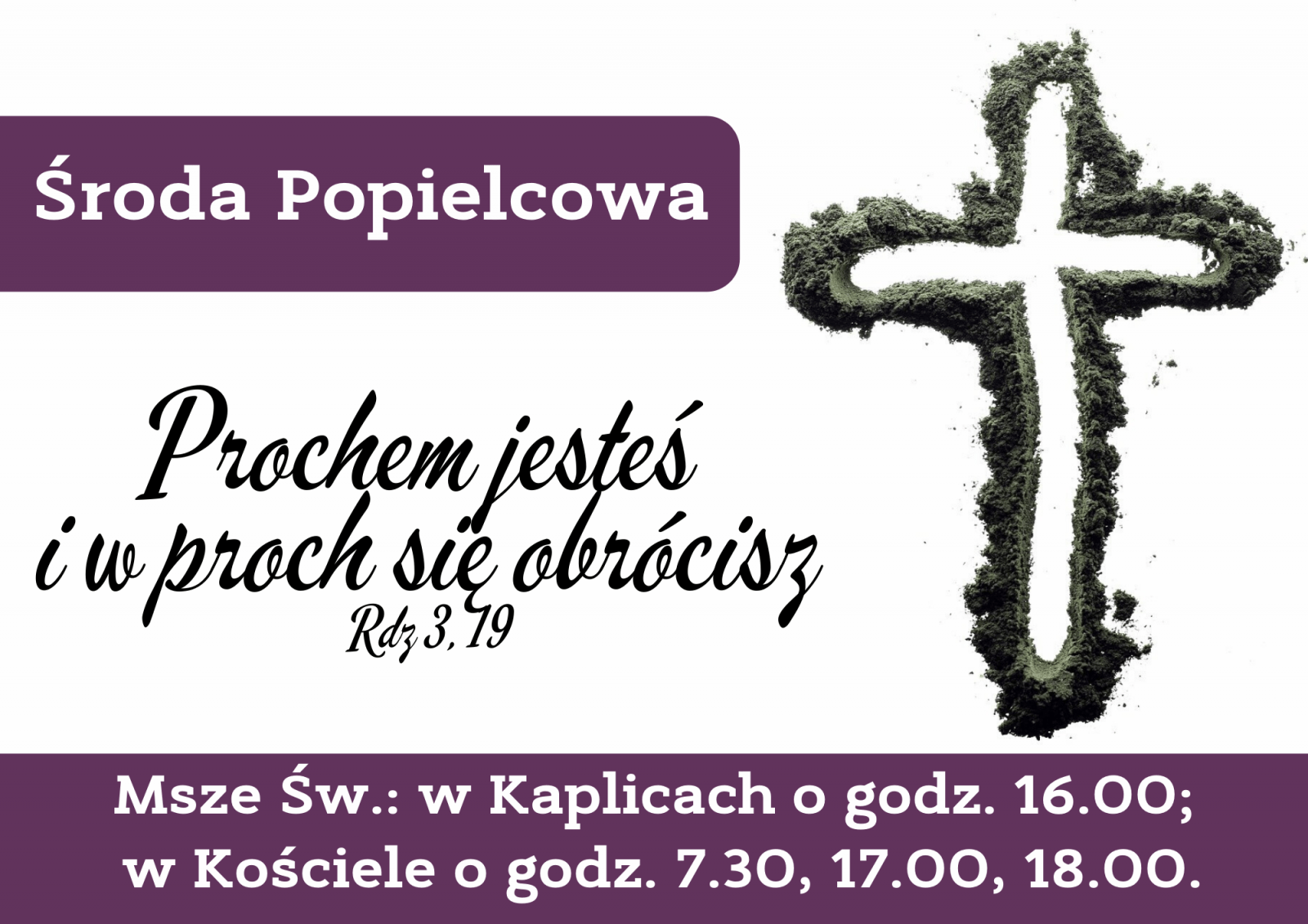 Środa Popielcowa